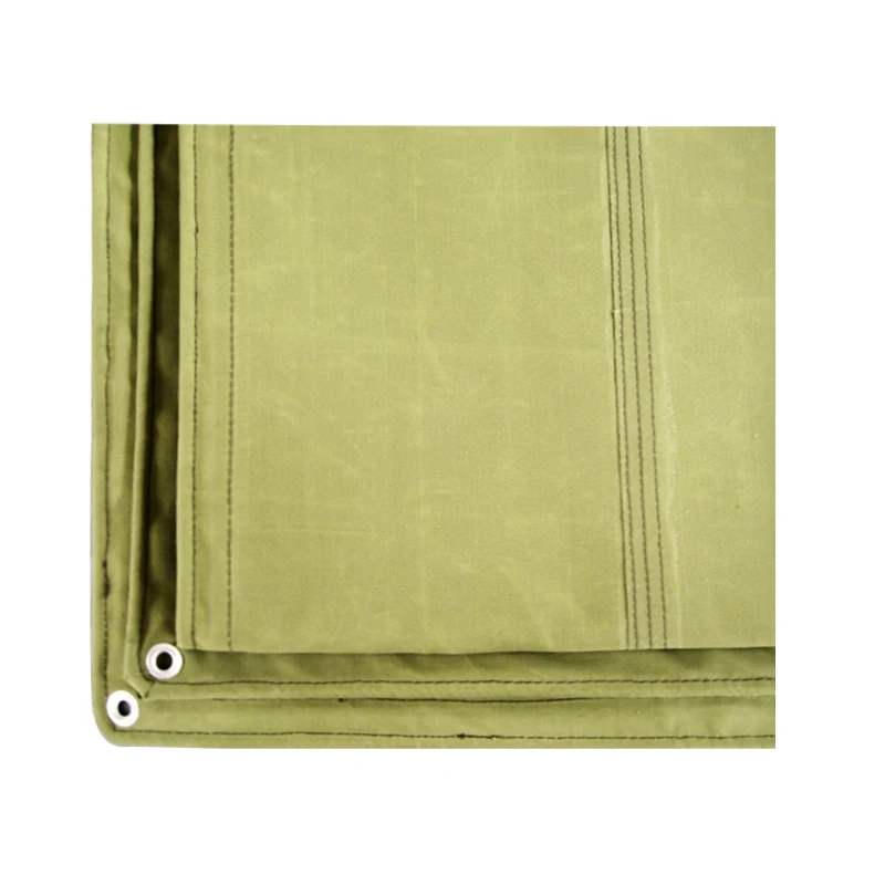 fabric with eyelets