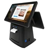 pos cash terminal PC dual screen windows pos data collector android desktop pos terminal