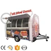 China innovation new outdoor with four wheels fast food coffee shop kiosk mobile food truck for sale