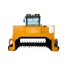 Elevating Face Compost Turner or Compost Machine with in vessel composting method