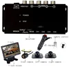 4CH Car Camera Video Quad Splitter Control Box 360 Degree Mini 4 Channel vehicle video splitter