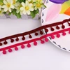 wholesale high quality lace pompom maker and various colors available stock pompom lace