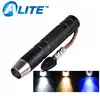 3 LED Light Source Torch Strong White UV 365nm Yellow Beam Gem Stone Jade Jewelry Flashlight