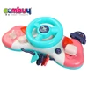 Cartoon bridge early learning electric light driving toy musical baby