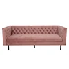 Velvet European modular sectional sofa for living room furniture
