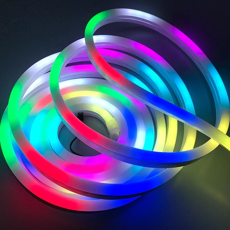new style led strip lighting source replacement ws2812 addressable waterproof led neon strip