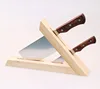 Stainless steel kitchen knives set wooden kitchen cleaver knife set multi-purpose cutter tool post color wood handle