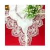 cetim de noiva double layer mexican lace elegant fancy wedding table runner table runners