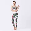 High quality fitness wear shape yoga set women workout 2 piece yoga set