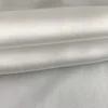 Soft hand feeling fashion white 100 polyester 50D satin face chiffon fabric for women clothing