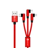 L shaped 90 degree right angel 3 in 1 mobile game player use charging cable