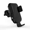 Top Seller Automatic Smart Mount Car Phone Holder 10W QI Fast Charging Wireless Charger Car Mount