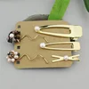 CH-CKB0086 Fashion hair clip charm,popular plating/flower hairpin,new design hair ornaments good quality wholesale