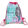 Genya Spot cross-border special for the new mermaid unicorn children cartoon bundle pocket pocket pocket drawstring bag