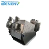 Compact dried sludge machine for sludge container