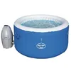 Bestway 54171 Family Spa 71 x 26 Inch Inflatable Portable 4-Person Spa Hot Tub