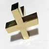 316 316l Rosed Gold Color Stainless Steel Pipes for decor astm