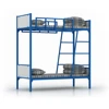 Buy furniture from china double storage metal bunk bed with mattress set