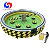 China amusement interactive adult sport games inflatable wipeout course machine for sale