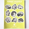 A5 size Waterproof Kiss Cut Custom Stickers Sheet with OPP bags packing