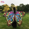 Ladies Cape Nymph Pixie Costume Accessory Women Butterfly Wings Shawl Wrap Fairy Beach Halloween