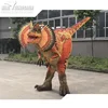 15KG light weight Dilophosaurus robotic dinosaur costume for sale
