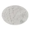 Modern Round Artificial Stone Marble Top Solid Surface Restaurant Dining Table