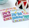 1St Birthday Celebration Freshers Invitation Cards Card Set Kids Party Invites Thank You Card Custom Birthday Invitation