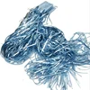 Metallic Tinsel Foil Fringe Rain Curtains Shimmer Backdrop Curtain for Wedding Party Birthday Photo Background Decorations Blue