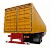 Chinese Factory 2 axles and 3 axle box semi trailer with side open door for sale