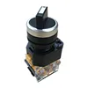 22mm 2NO 2NC 3 posotion waterproof selector push button switch