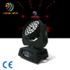 Stage Lighting dj 36Pcs 10W RGBW+UV 6in1 LED Moving Head Wash zoom light
