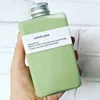 500ml PET Rectangle Shaped Plastic Cold Beverage Juice Bottle With Aluminum Screw Cap