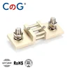 CG DIN Type FL-2D 1000A 50mV 75mV Brass CE Cable Electric DC Shunt Resistor For Electroplating Power Equipment