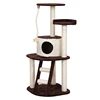 Fashion wholesale cat climbing tree with sisal pole pet product