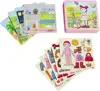 Magnetic Dress-up Pretend Play Doll Set ,Perfect for Preschool Learning,magnetic toys