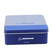 150*140*57mm height can be changed rectangular gift tin box for electric products