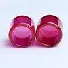 Customize Synthetic Ruby Cup Grade A++ Quality Corundum Ruby Insert