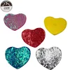 Color Left And Right Flap Patch Stickers Reversible Sequin Patch Custom Patches