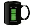 fangjuu Yiwu New Electric Quantity Temperature Sensing Vacuum Cup 300 ml Hot Coffee Color Changing Mugs