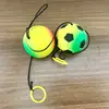 Wholesale Super Fun Customized Colorful bouncing Rubber Ball With String Promotional YOYO Soccer/Tennis Ball Toys
