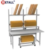 Detall-esd safe material produced packing bench worktable