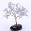 100% natural Semi precious Stone Wholesale Gemstone Crystal Tree for Gift