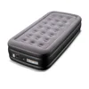 Thickness Increase Upgraded Twin Air Mattress Blow up Elevated Raised Guest Bed Inflatable Airbed with Built-in Pump