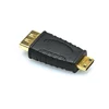 Black color Male to male 4K 1080P adapter HD Mi Adaptor Male to Mini male Cable Converter Extender