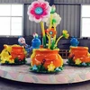 Yamoo fun rotary Flower Cup Rides fairground Amusement Park rotating coffee cup rides
