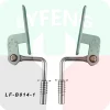 90-210 degree 67 position multi angle sofa hinge/Latest style fashion adjustable hinge// chrome functional sofa headrest hinge