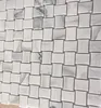 new type china supply white marble stone mosaic wall tile