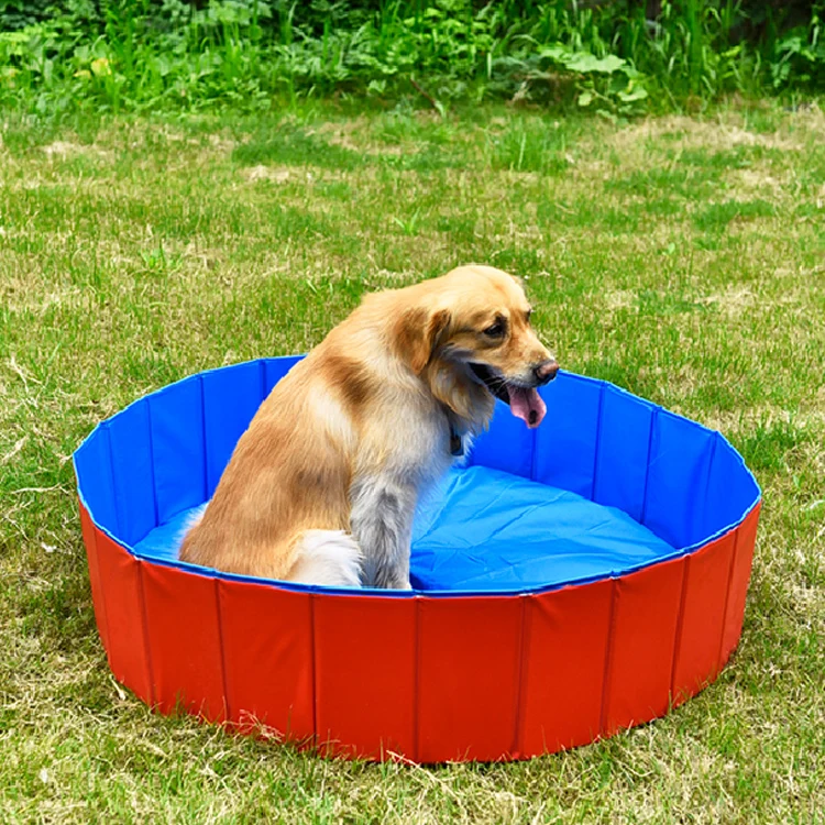bath pool foldable large inflatable dog padding swimming pool