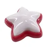 New design star shape small Led touch push button night light for kids